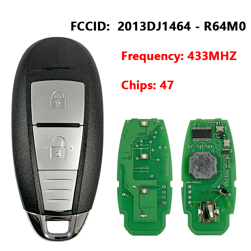 CN048006 Genuine 2 Buttons 434 MHz Smart Proximity Key for Suzuki