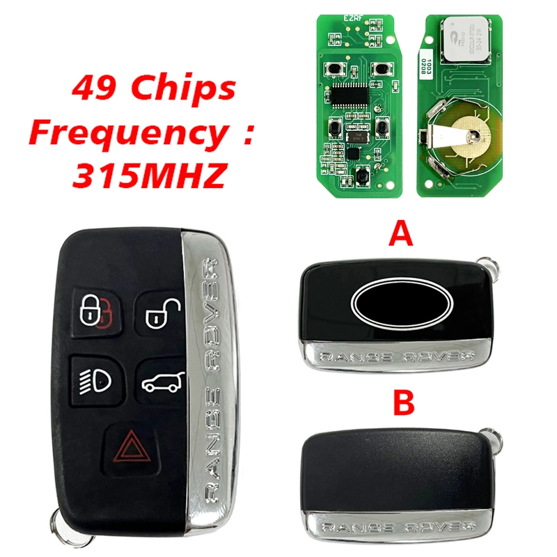 CN004008 Range Rover Evoque/Sport/2010- 2016 Smart KEY 5 Button 315Mhz