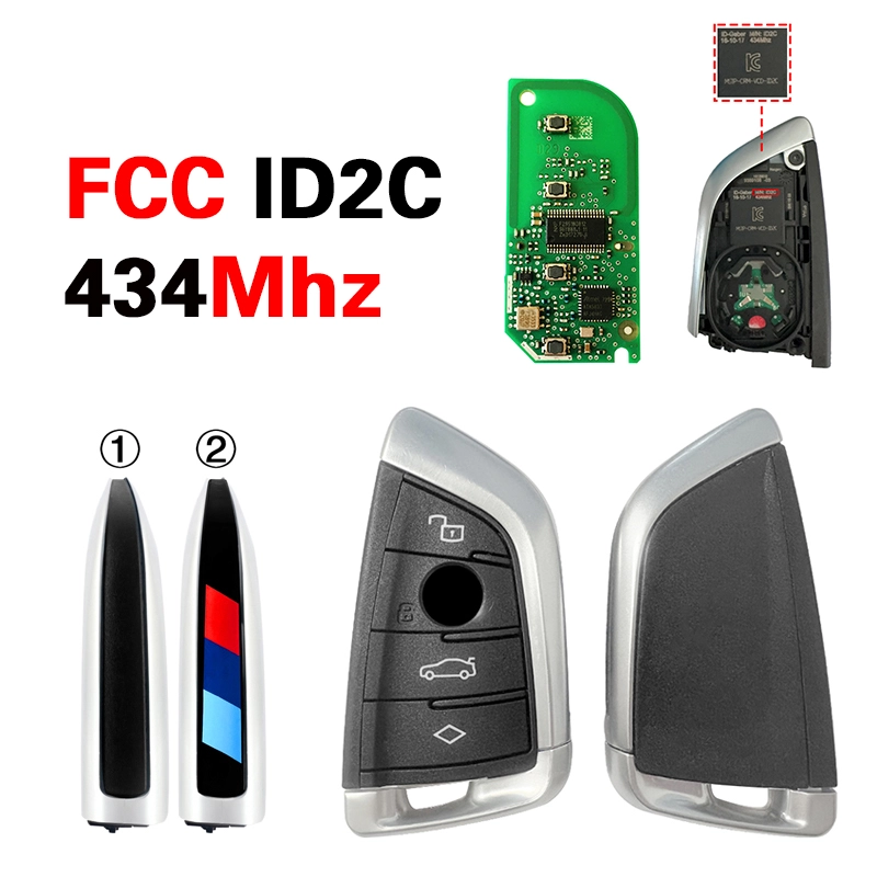 Smart Keyless Remote Key Fob 4-Button 868MHz For BMW F Series (F30 F31 F32 F33 F36) - Camprofessor