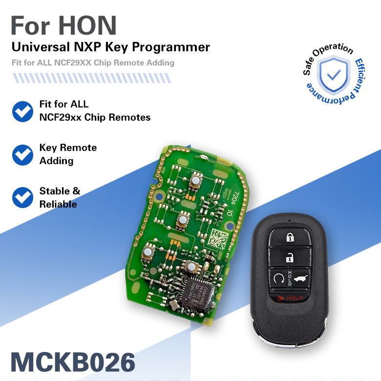 MCKB026 NXP KILLER Adapter For Honda Civic Accord CR-V HR-V Pilot 2022-2026 KR5TP-4 Chip 4A 72147-T43-A01 72147-T20-A11