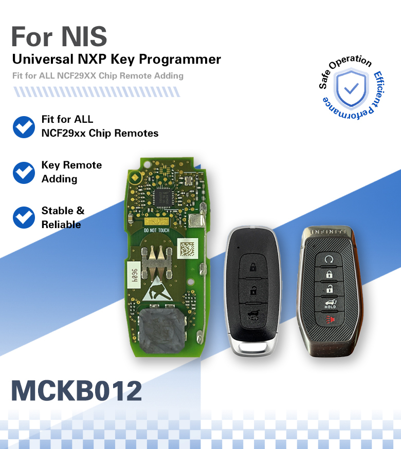 MCKB012 NXP KILLER Adapter For Nissan Rogue Pathfinder Kicks Ariya Versa Sentra 2023–2025 KR5TXPZ1 KR5TXPZ3 4A Chip 315/434Mhz