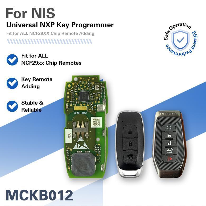 MCKB012 NXP KILLER Adapter For Nissan Rogue Pathfinder Kicks Ariya Versa Sentra 2023–2025 KR5TXPZ1 KR5TXPZ3 4A Chip 315/434Mhz