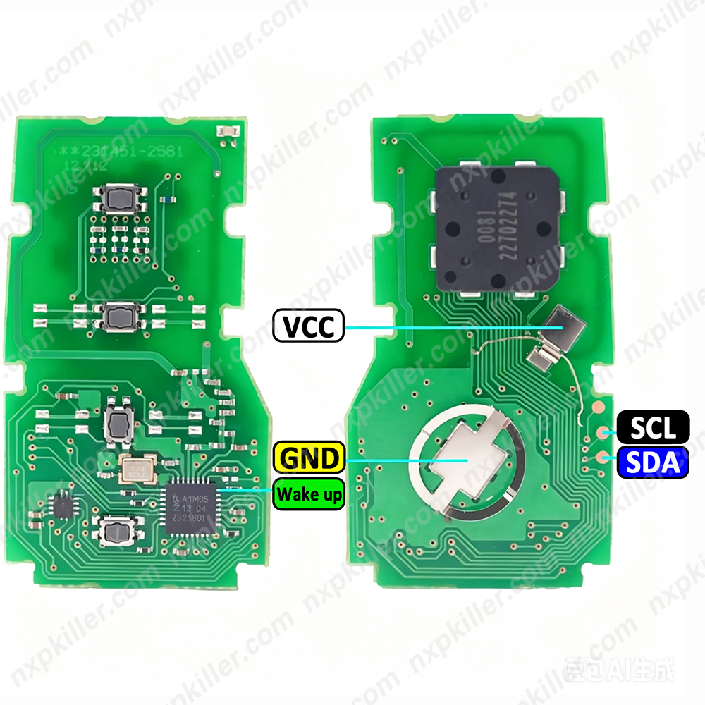 MCKB007 NXP KILLER Adapter Fit For Toyota  Land Cruiser Corolla RAV4 4A Chip