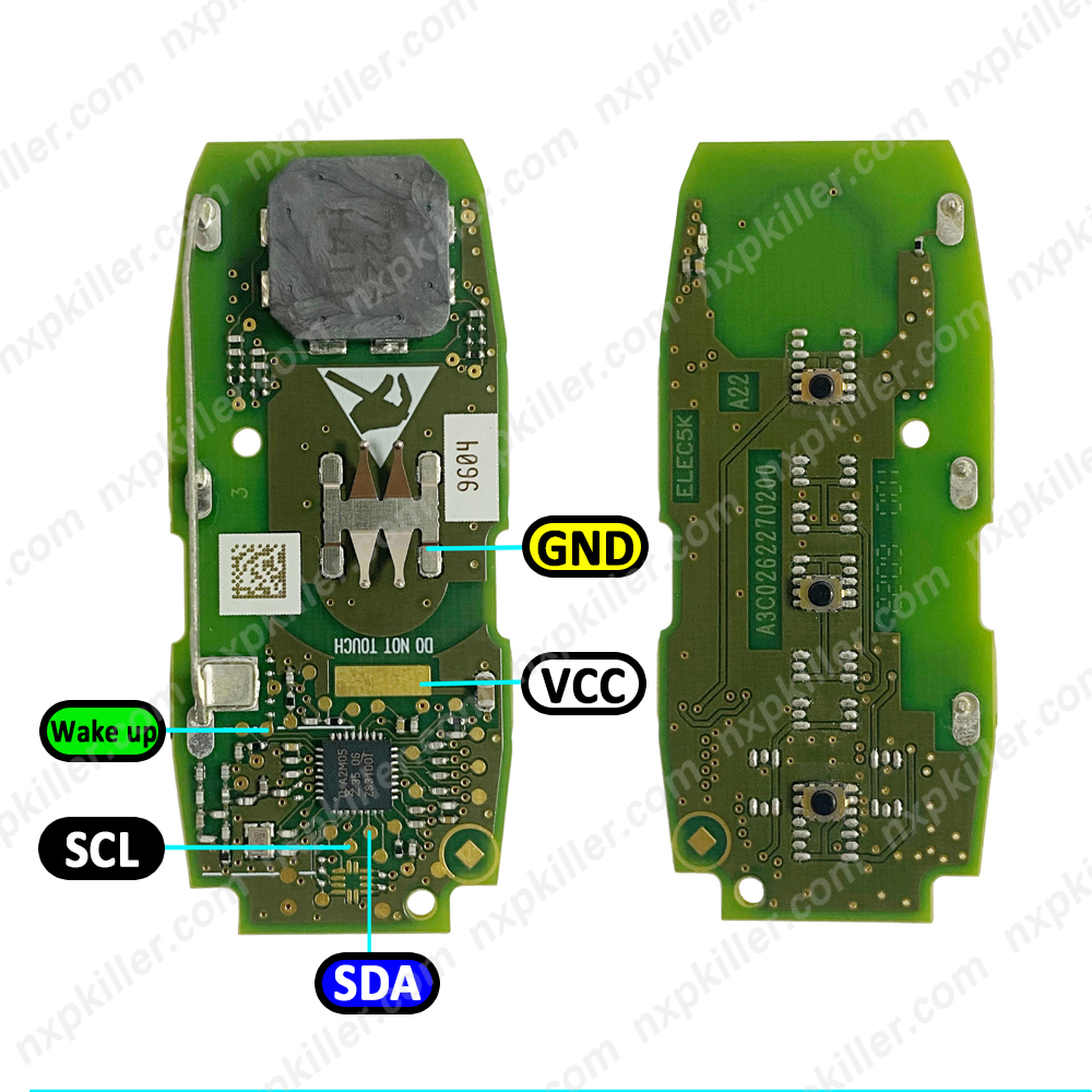 MCKB012 NXP KILLER Adapter For Nissan Rogue Pathfinder Kicks Ariya Versa Sentra 2023–2025 KR5TXPZ1 KR5TXPZ3 4A Chip 315/434Mhz