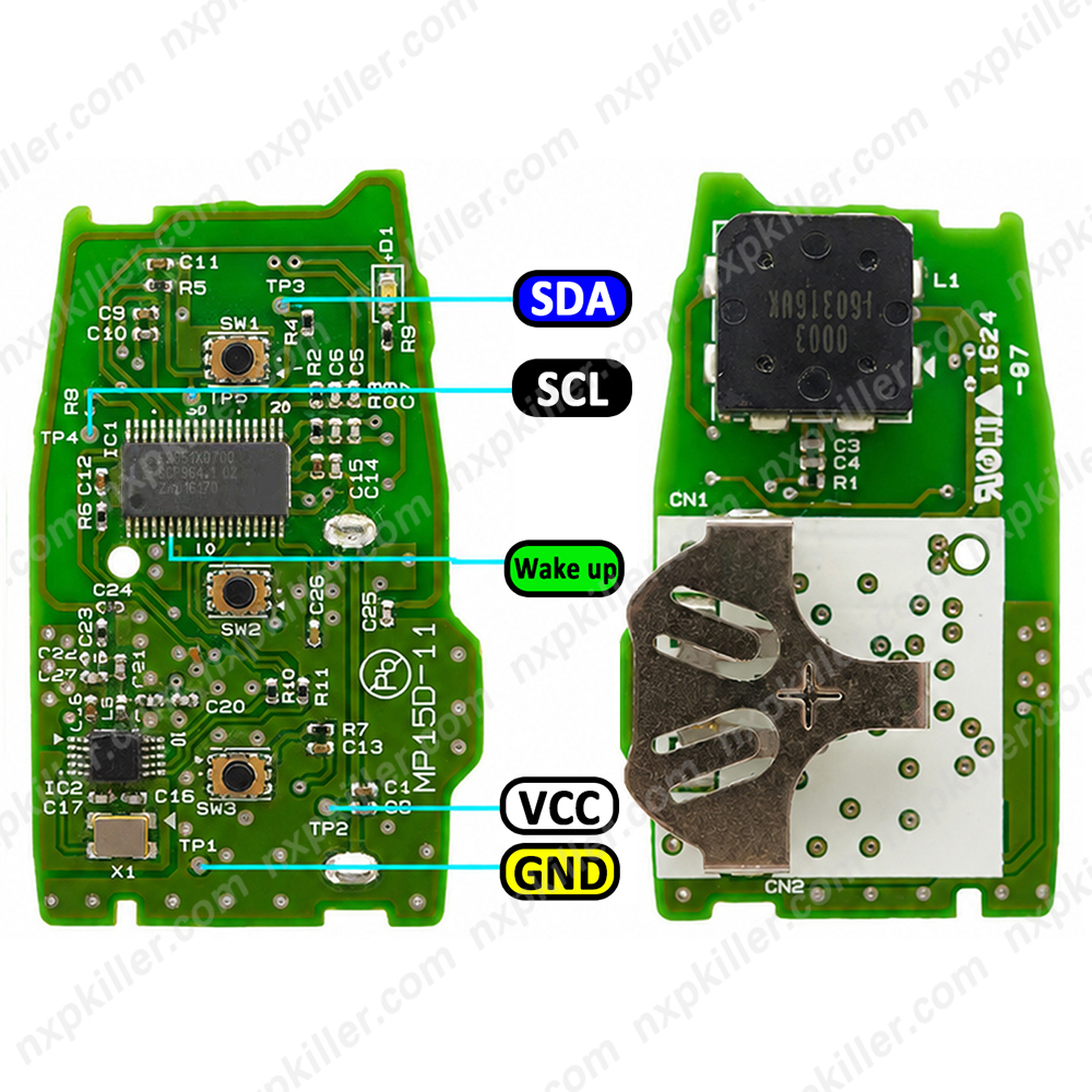 MCKB019 NXP KILLER Adapter For KIA Sportage Niro Sorento Optima 2015+ Fit FCC 95440-D9100 95440-G5100 95440-C5600 95440-C5100 95440-D9510 95440-F1100 95440-D4100 Chip 47 Frequency 434Mhz