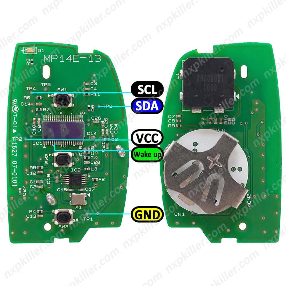 MCKB021 NXP KILLER Adapter For Hyundai Ioniq Tucson 2019+ Fit FCC 95440-G2500 95440-G2100 95440-D3000 95440-F8000 95440-D3010 95440-D3500 95440-D7000 95440-G2600 95440-D7010 47 Chip 434Mhz
