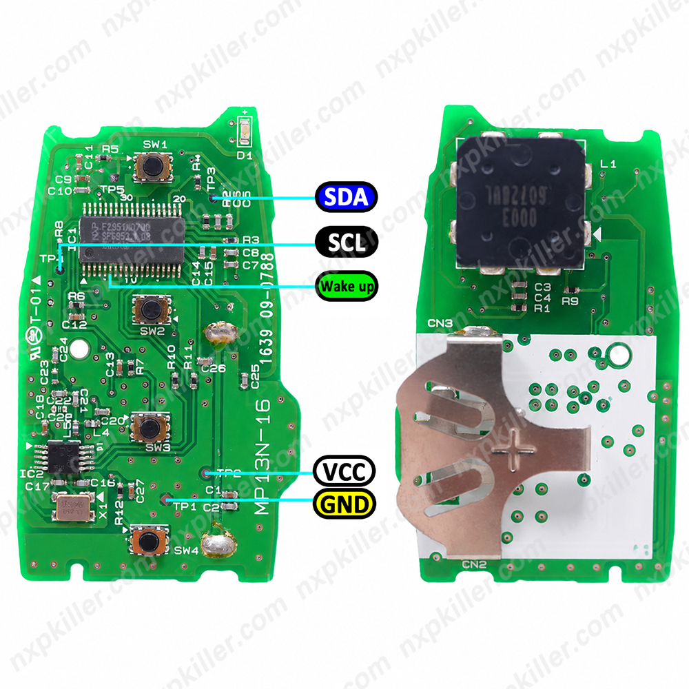 MCKB027 NXP KILLER Adapter For KIA Sorento Sportage Niro Optima Sedona 2015+ Fit FCC 95440-C5000 95440-D9000 95440-C6100 95440-G5000 95440-C6000 95440-D9500 95440-2T500 95440-A9100