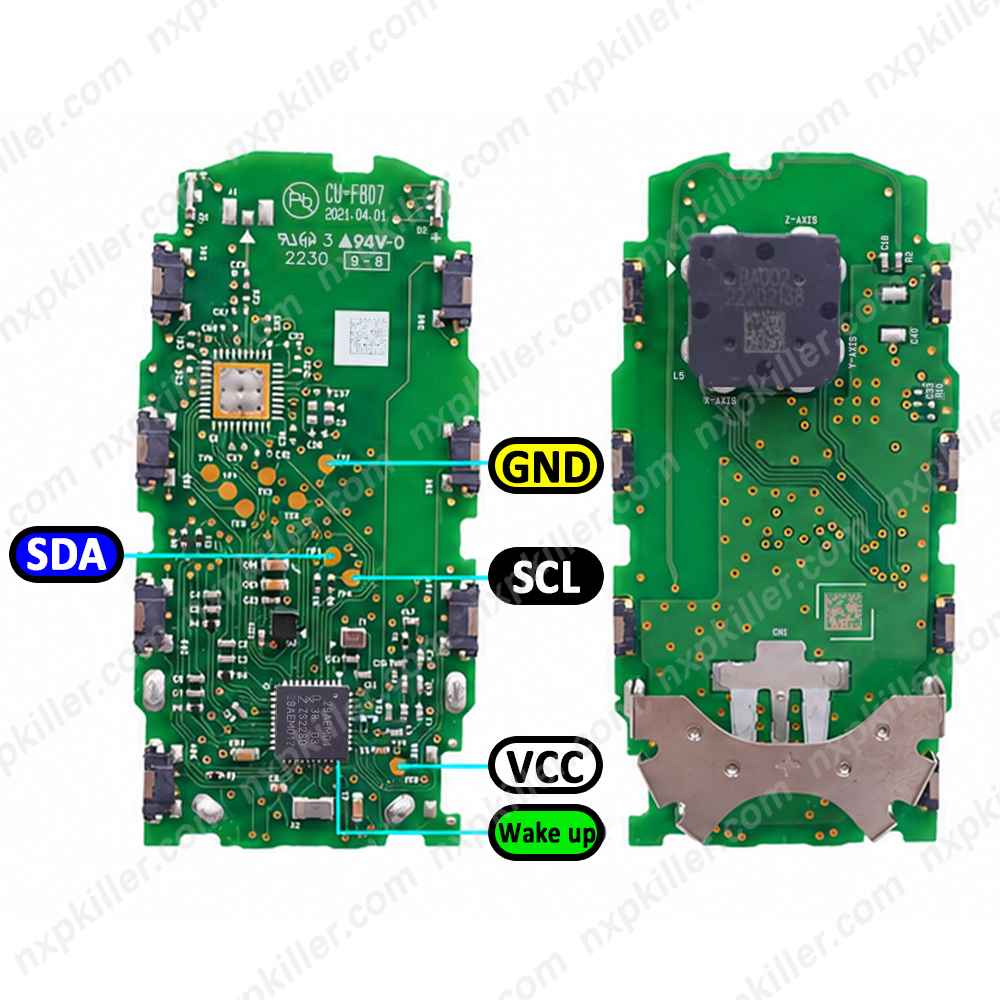 MCKB056 NXP KILLER Adapter For Hyundai Genesis G90 GV60 GV80 GV80 G80 2024-2026 95440-T4100 95440-T4110 95440-CU100 95440-CU110 95440-CU120 95440-T6AB0 95440-T6BA0 95440-T6DA0 95540-T6DA0R 95440-T1AB0