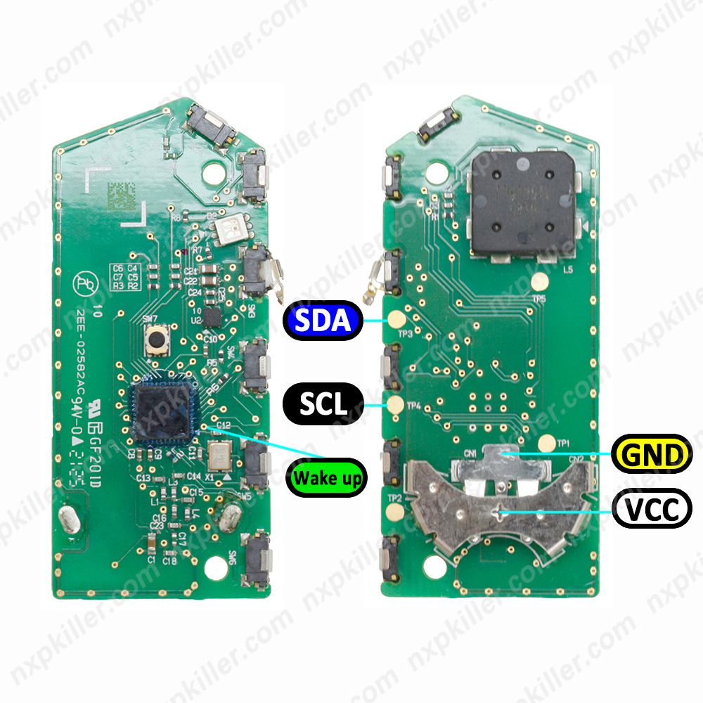 MCKB132 NXP KILLER Adapter For KIA Stinger 2022+ Fit FCC 95440-J6610 NCF29A 47 Chip 434Mhz