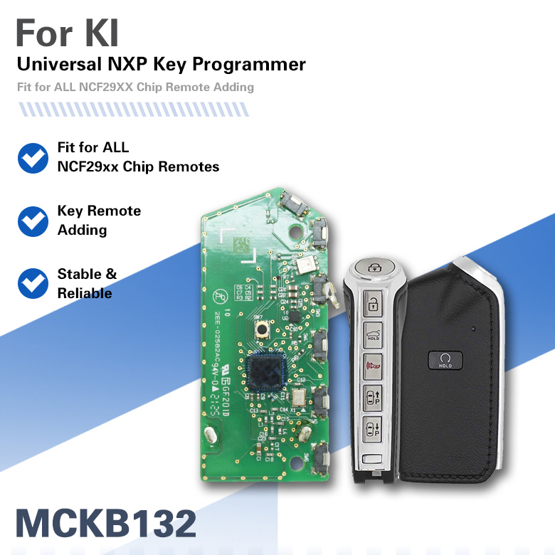 MCKB132 NXP KILLER Adapter For KIA Stinger 2022+ Fit FCC 95440-J6610 NCF29A 47 Chip 434Mhz