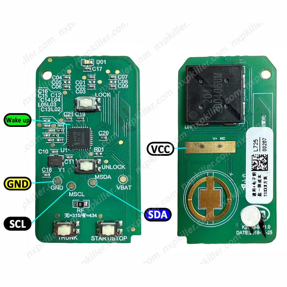 MCKB089 NXP KILLER Adapter For BYD