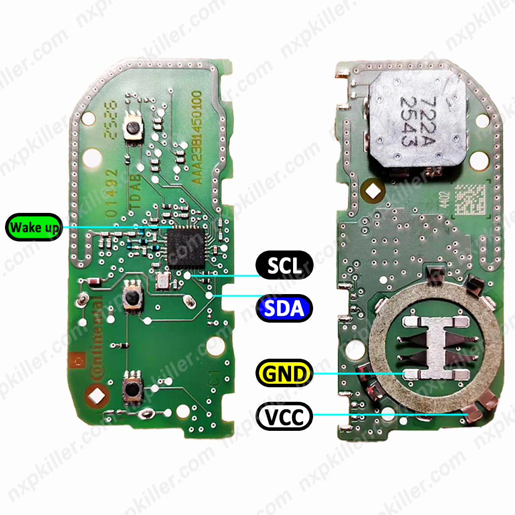 MCKB164 NXP KILLER Adapter For Geely Galaxy A7 M9 2025–2027 ID4A Chip FCC 6608272524W28 6608272524B53