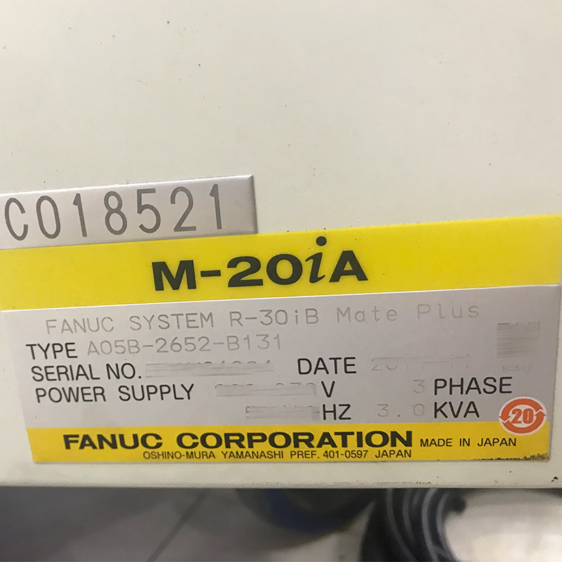 A05B-2652-B131 Fanuc control unit for cnc machines