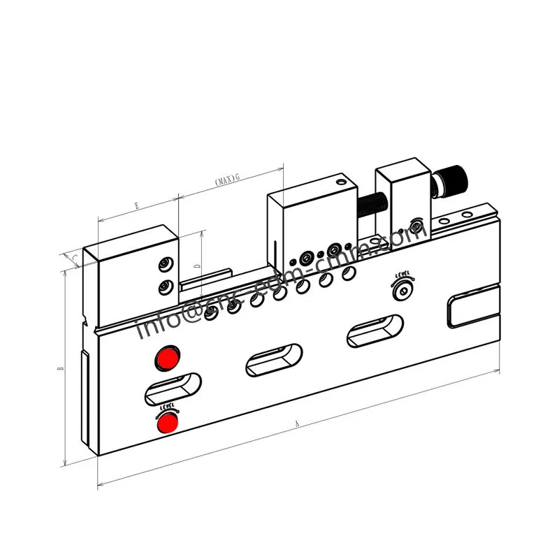 Precision wire-cut vise