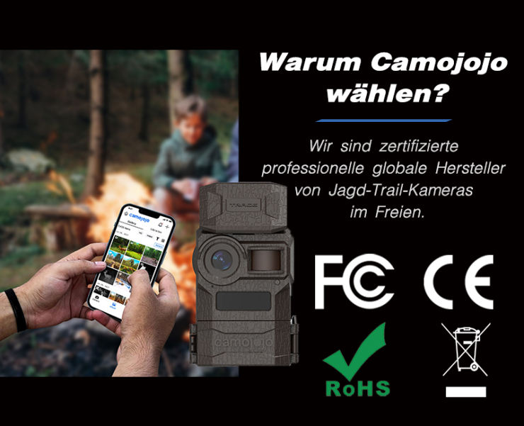 Zuverlässige Erste Mobile Wildkamera Mit Video Von Camojojo