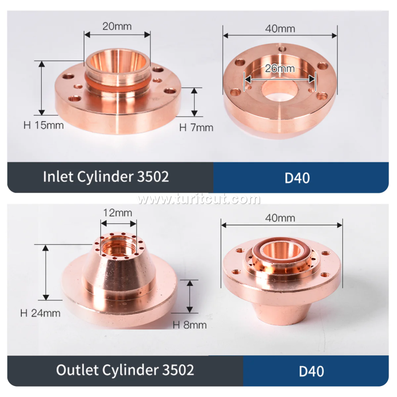 Laser Ceramic Insulating Ring 3501/3502 Slant Hole 2700/2702