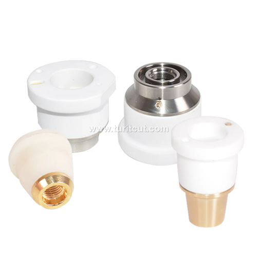 BOCI LaserMech With Hole Cutting Head Ceramic Rings M8 Nozzle Connector
