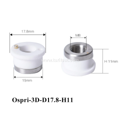 Laser Ceramic Ring OSPRI Dia.17.8mm 21.4/41mm Welding Nozzle Holder Part
