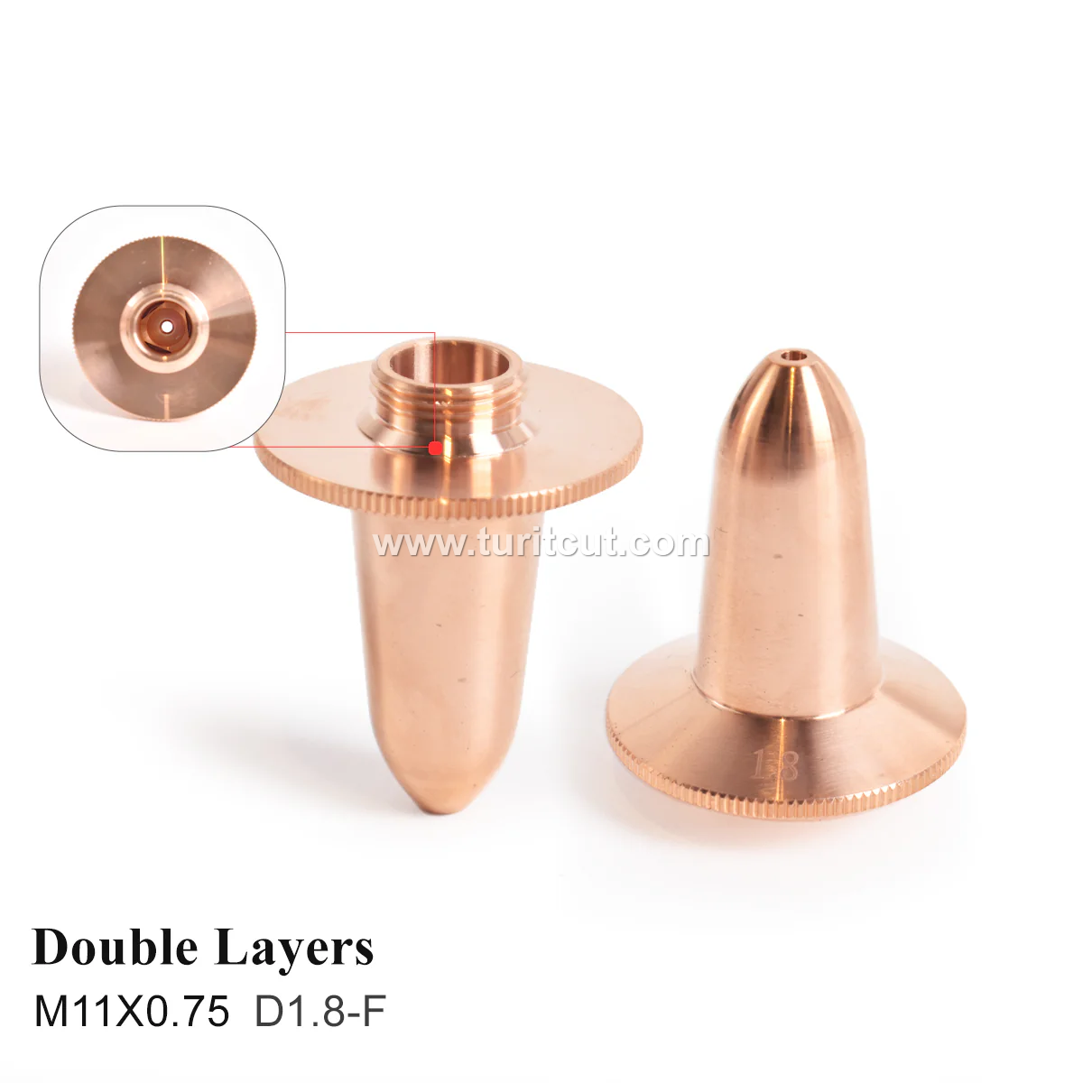 BOCI Original Laser Ceramic Nozzle Protective Windows Laser Sensor Connector Part for 1064nm Laser Cutting Head
