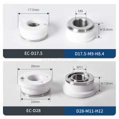 Laser Ceramic For Cutting Head Nozzle Connection Rings Parts