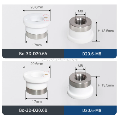 Laser Ceramic For Cutting Head Nozzle Connection Rings Parts