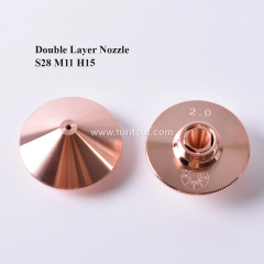 Original Laser Ceramic Ring WTC-08 D31-M11 Nozzles Holder 28mm Cutting Nozzle