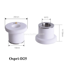Laser Ceramic Ring OSPRI Dia.17.8mm 21.4/41mm Welding Nozzle Holder Part