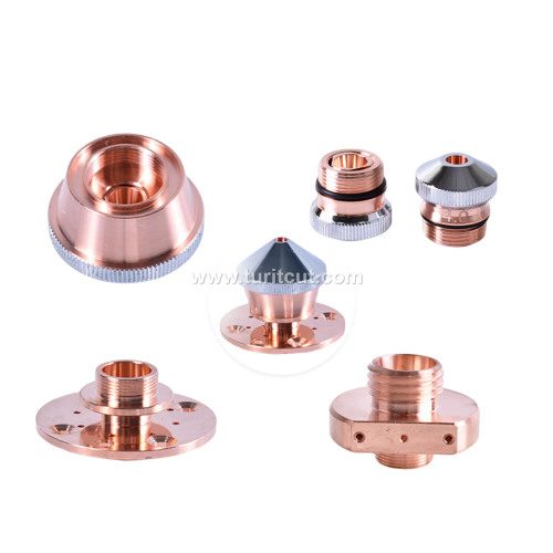 28mm M14 H22 Laser Nozzle &amp; Connection Seat Nozzles For Laser Cutting Machine