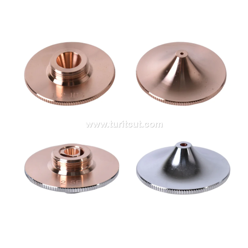 OEM Fiber Laser Nozzles D32mm Raytools WSX Precitec Chrome Plated Cutting Nozzle