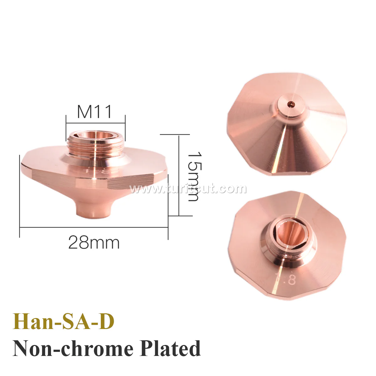 Han's Series Laser Nozzles for Laser Cutting Machine