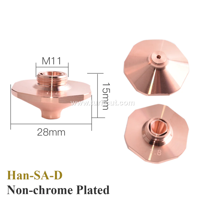 Han's Series Laser Nozzles for Laser Cutting Machine