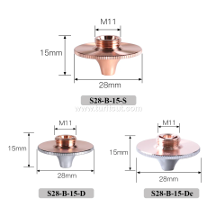 S28B Laser Cutting Nozzles For Precitec Fiber Machine Welding Parts