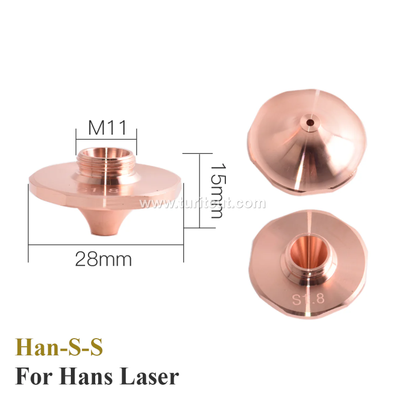 Han's Series Laser Nozzles for Laser Cutting Machine