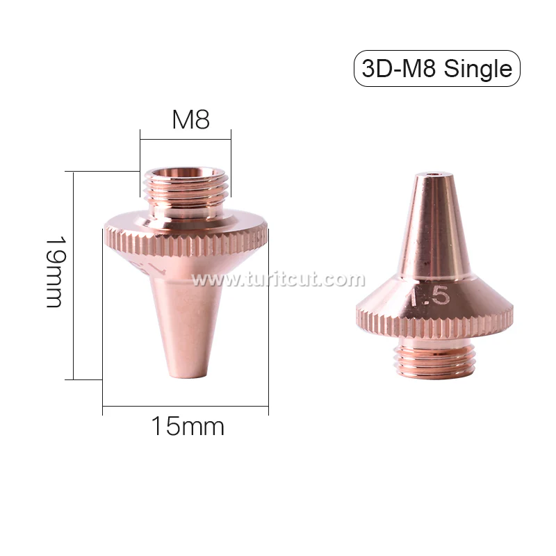 Original Raytools Fiber Laser Cutting Nozzle For BM109 BT210S Cutting Head
