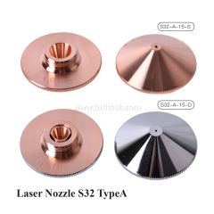 32mm Laser Nozzle 1.2mm Single Double Layer Raytools Cutting Head Nozzles