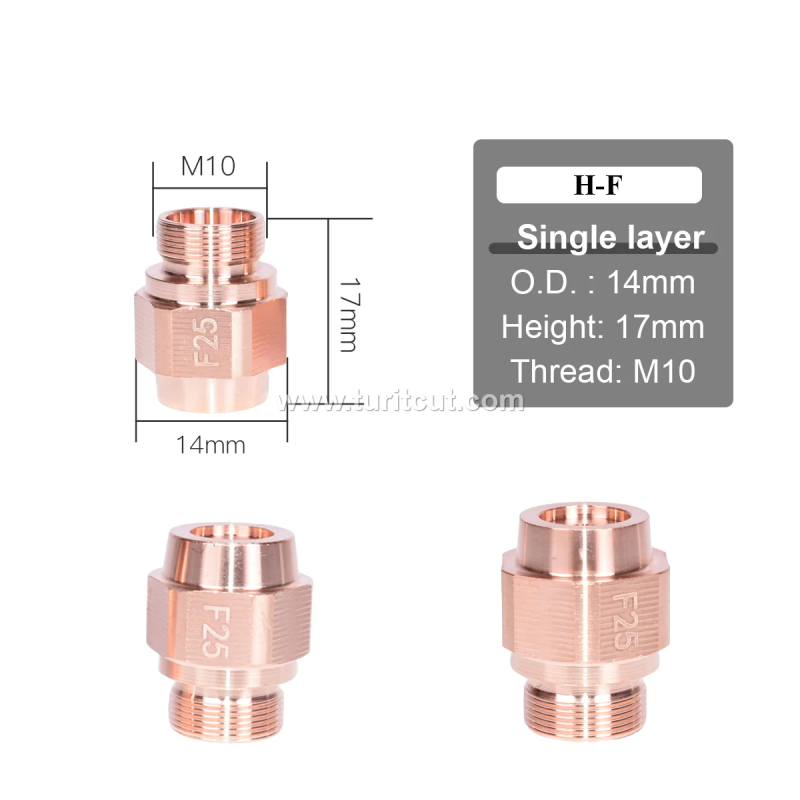 Bc Fiber Laser Nozzle HK/NK Laser Head Single Layer 1.0 1.5 2.0 3.0