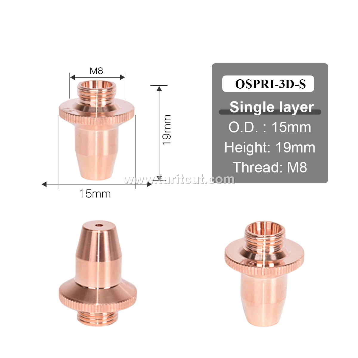Customized Laser Nozzles Holder For Fiber Laser Cutting Machine