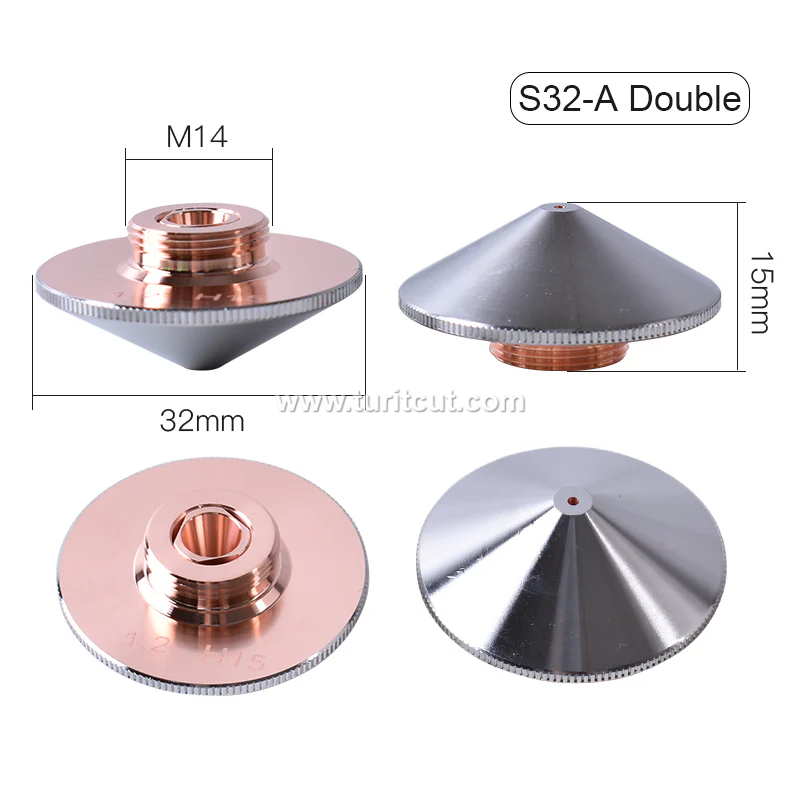 Original Raytools Fiber Laser Cutting Nozzle For BM109 BT210S Cutting Head