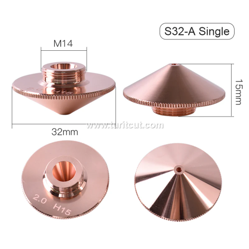 Original Raytools Fiber Laser Cutting Nozzle For BM109 BT210S Cutting Head