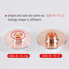 S28B Laser Cutting Nozzles For Precitec Fiber Machine Welding Parts
