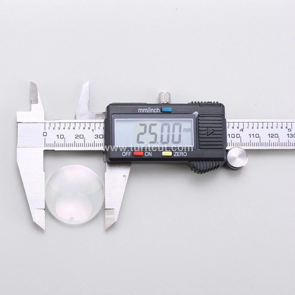 1PC Glass K9 Fiber Laser Focus Collimator Lens D30 Concave Convex