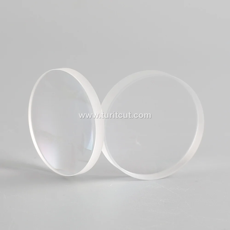 1PC Glass K9 Fiber Laser Focus Collimator Lens D30 Concave Convex