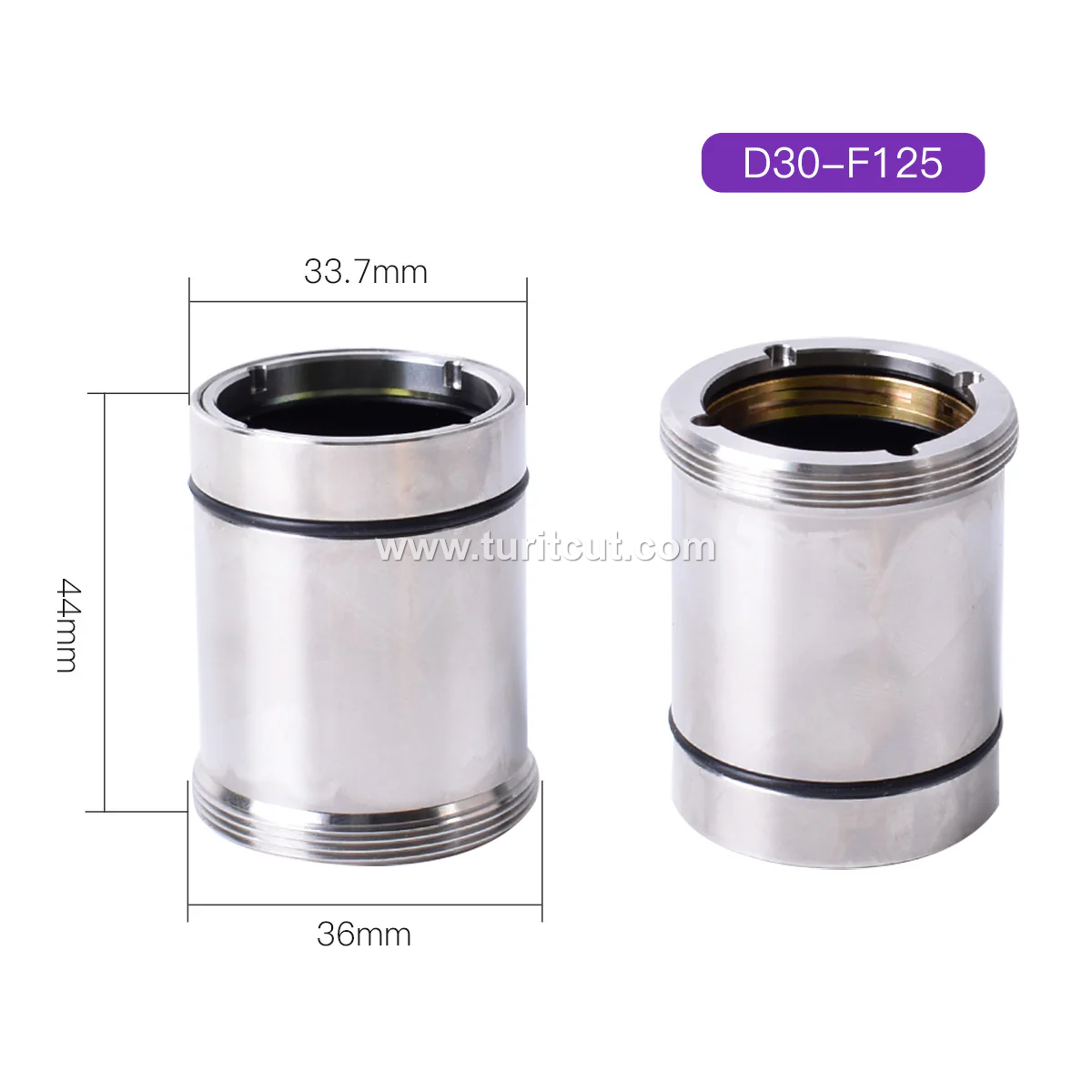 NC30 4KW Laser Focusing & Collimating Lens D30 F100 With Lens Holder For WSX Cutting Head