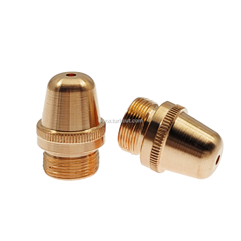Single Layer Copper Plasma Nozzle 1.75mm Fiber Laser Consumables for Cutting for Laser Cutting Machine