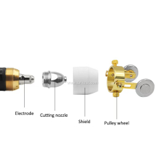 P80 Gas Cutting Nozzle Specification P80 Plasma Cutting Torch Plasma Nozzle