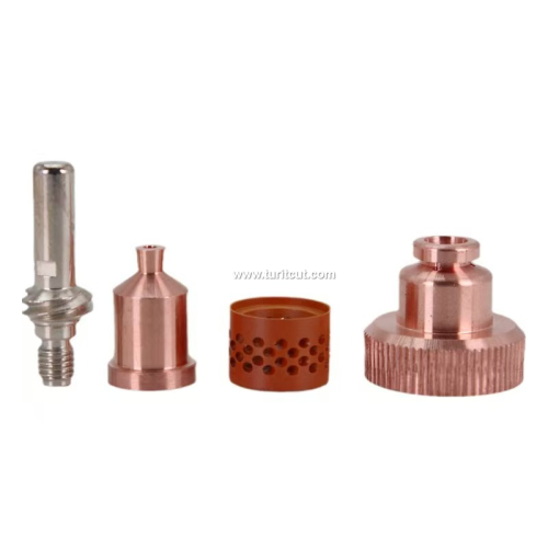 LC105 W03X0893 Plasma Cutting Electrode Nozzle Shield Swirl Ring and Retaining Cap Torch Parts