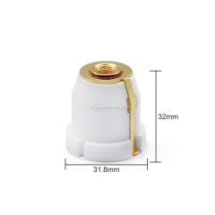 Laser Ceramic Nozzle Holders 254493 / 260432 Ceramic Parts for Fiber Laser Cutting Head