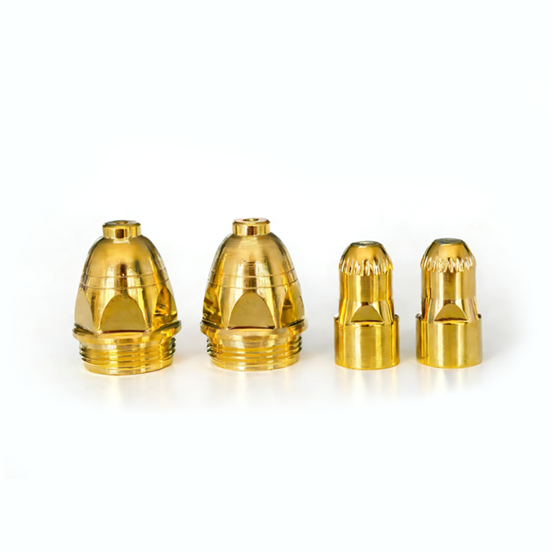 P80 Air Plasma Nozzles TIPS Plasma Cutter Torch Consumables High Quality P80 Gold Electrode Nozzle