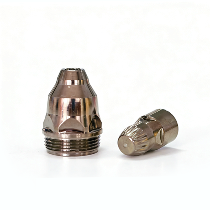 Black Color P80 Air Plasma Nozzle Electrode Black Gold Coated 1.1 1.3 1.5 1.7mm Tips Set Plasma Consumables