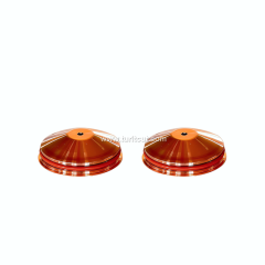 Kjellberg Plasma Cutting Consumables Swirl Gas Cap Z4020 Z4022 Chromium-Zirconium Copper